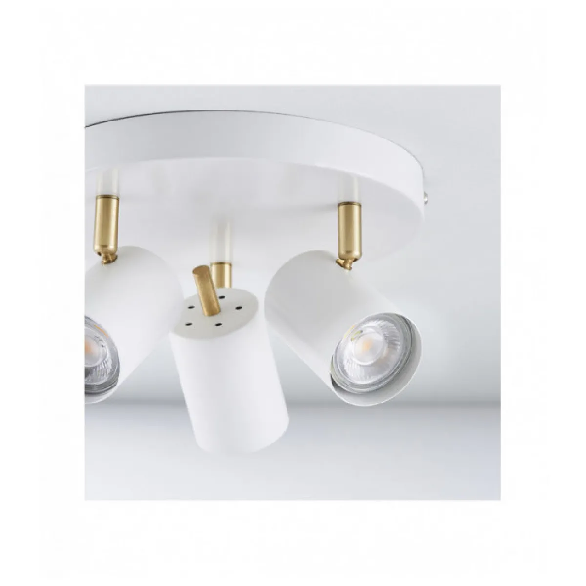 Endon Gull - Plafonnier 3 Ampoules Blanc