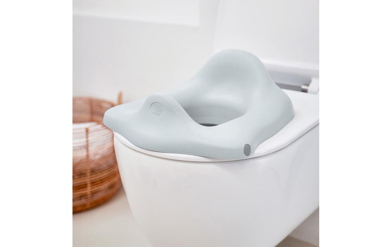 Toilettentrainer TOP Stone GreyToilettensitz und -leiter in einem