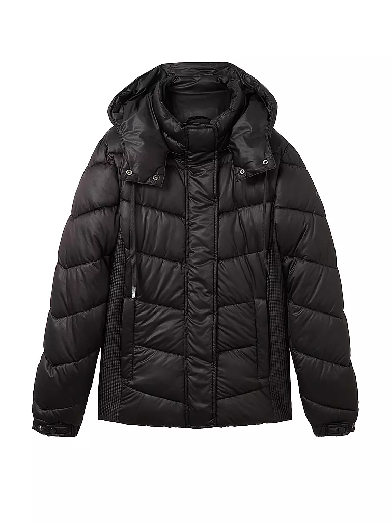 TOM TAILOR Steppjacke schwarz