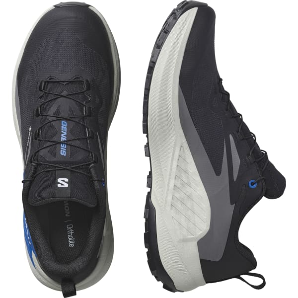 Chaussure trail SALOMON GENESIS GORE-TEX BLACK/LUNAR ROCK/FRENCH BLUE
