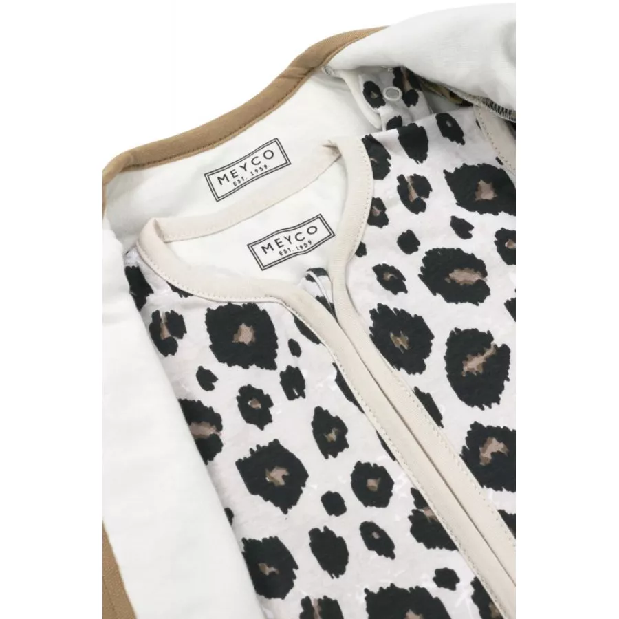Meyco Ganzjahresschlafsack Leopard Multi