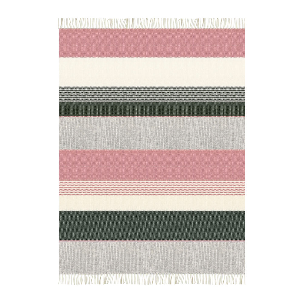 Malagoon Festivity Wool Plaid - Dawn Pink