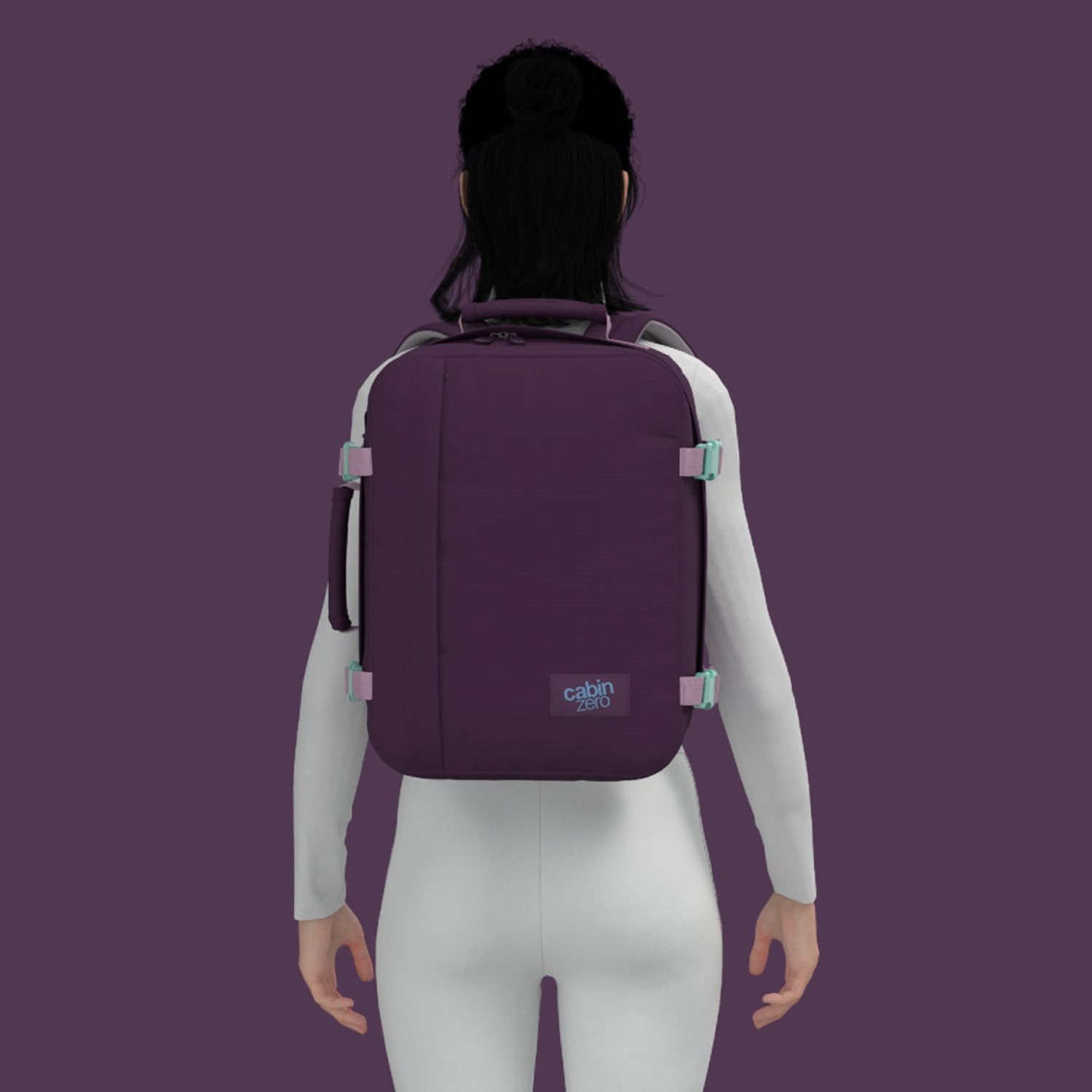 CabinZero Classic 28L Ultra Light Cabin Bag midnight purple