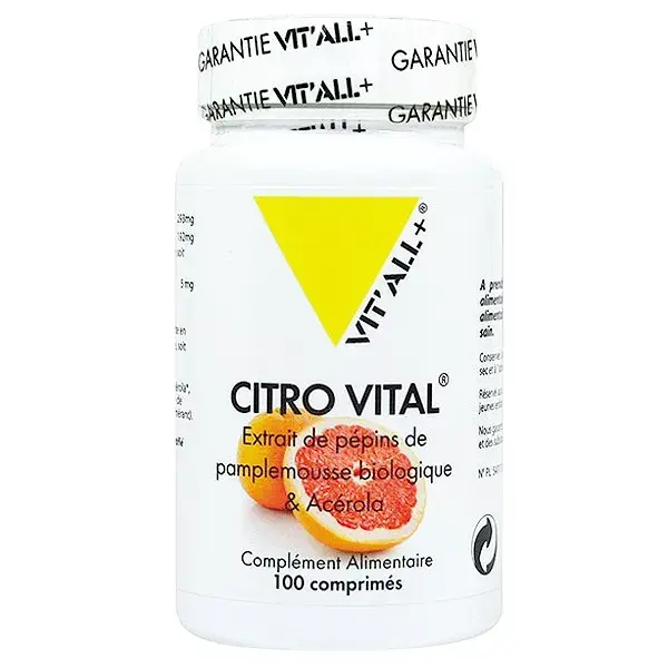 Vit'all+ Citro Vital Bio 100 comprimidos