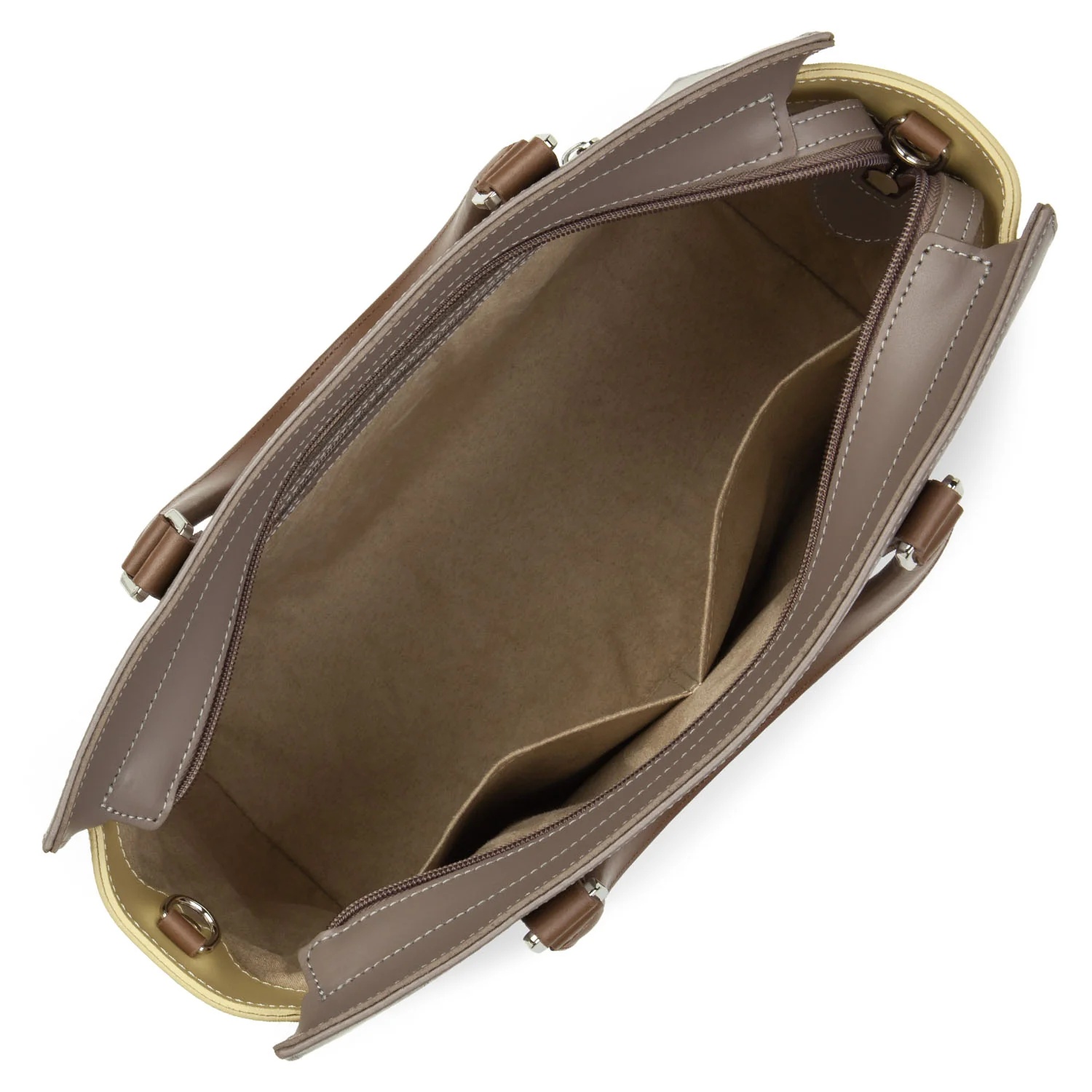 Smooth-Grand sac cabas main