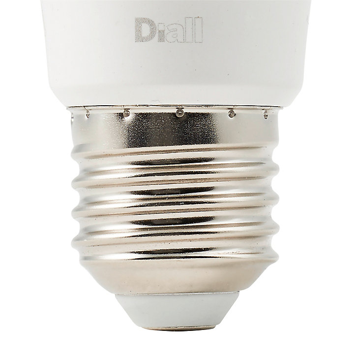 Ampoule LED Diall GLS E27 9,7W=60W blanc chaud