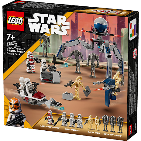 LEGO Star Wars™ Battle Pack med klonsoldater og kampdroider 75372