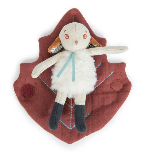 Peluche petit mouton Châtaigne Après la pluie - MOULIN ROTY
