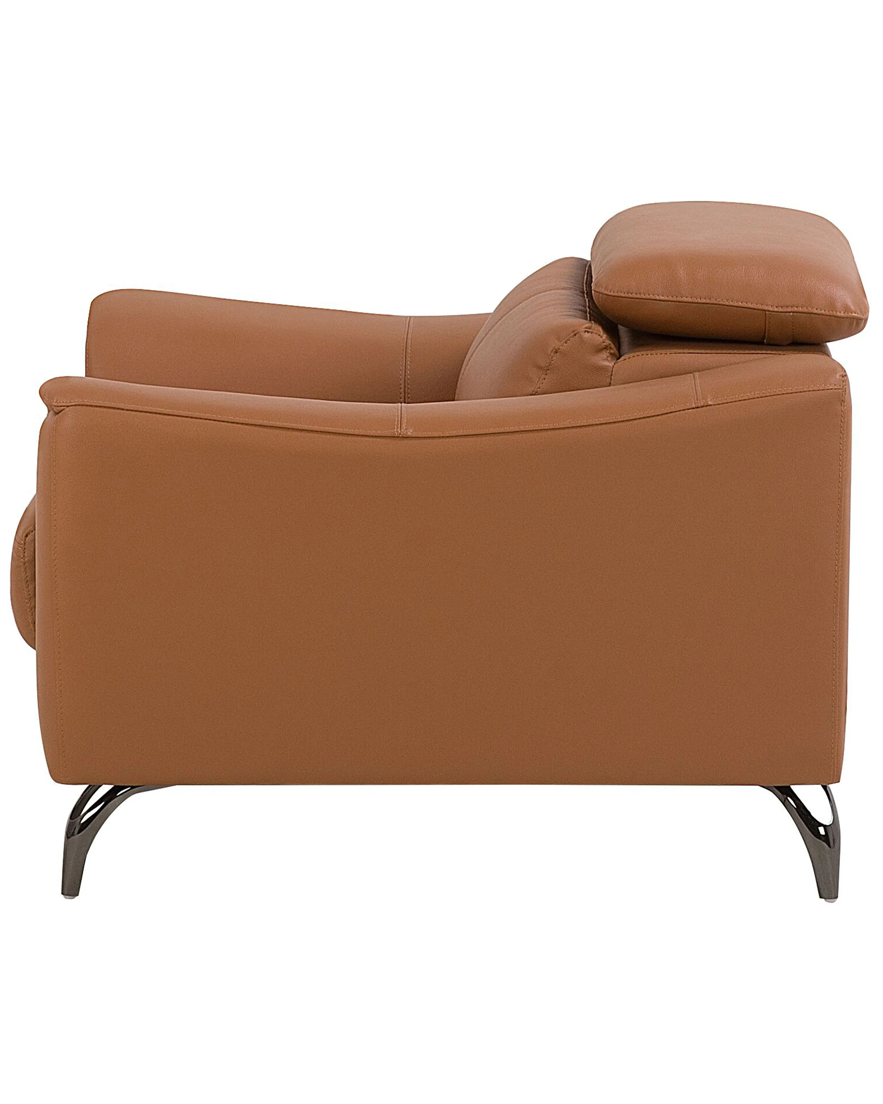 Fauteuil NARWIK Leer Bruin