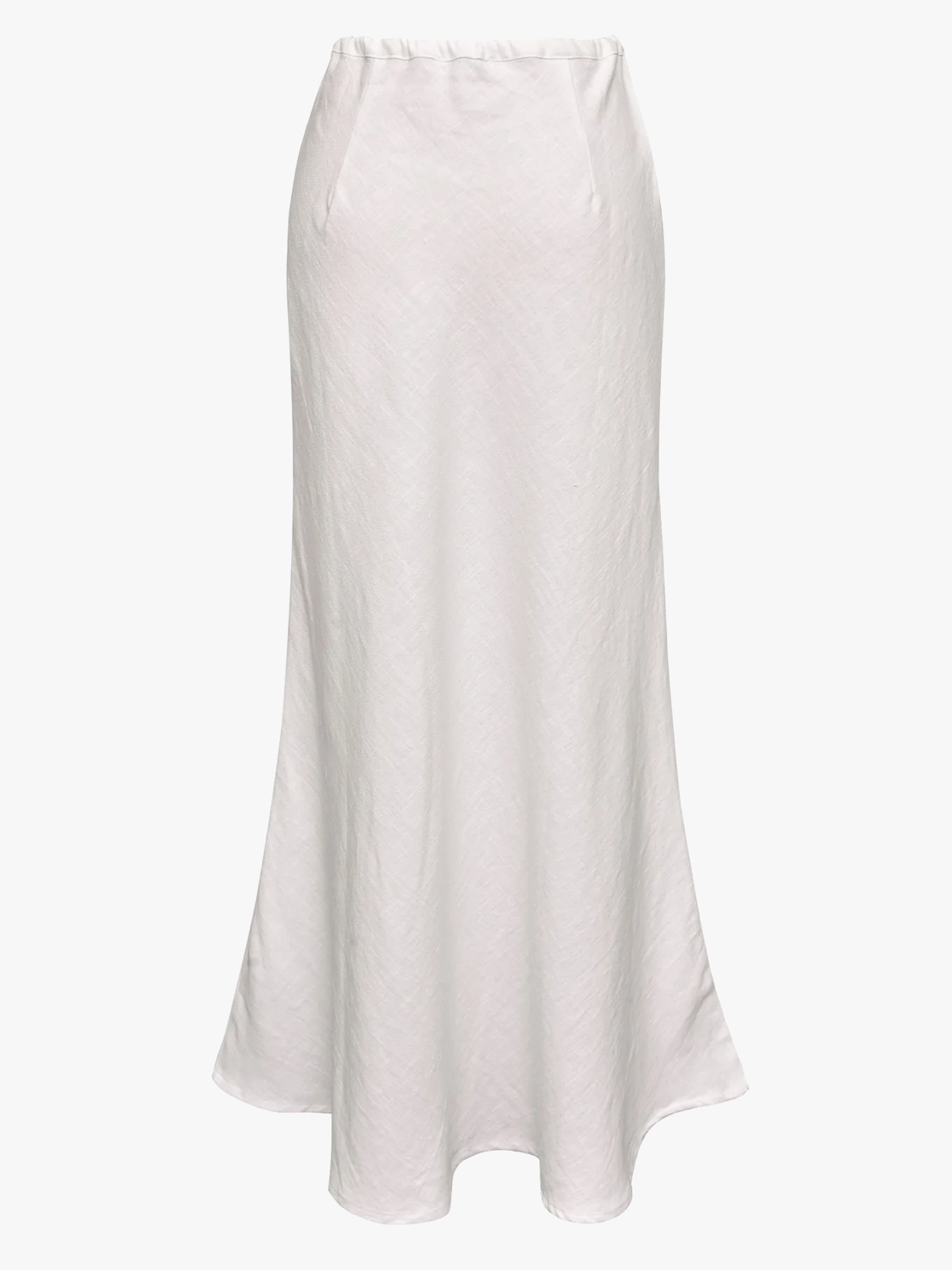 Linen maxi skirt