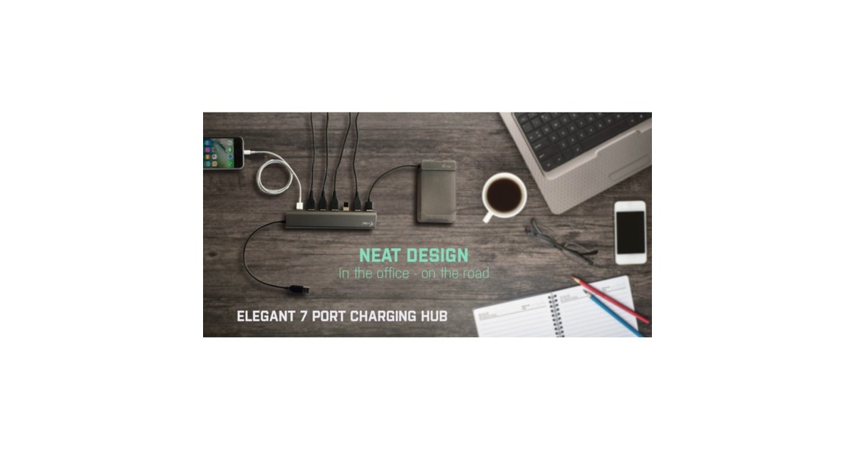 i-tec7-Port USB 3.0 Metal Charging usb-hub