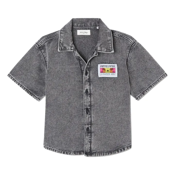American Vintage Chemisette Denim Jazy | Gris