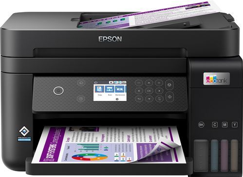 Epson - EcoTank ET-3850 - A4-Inkjetprinter - Wit - Met Navulbare Inkttanks