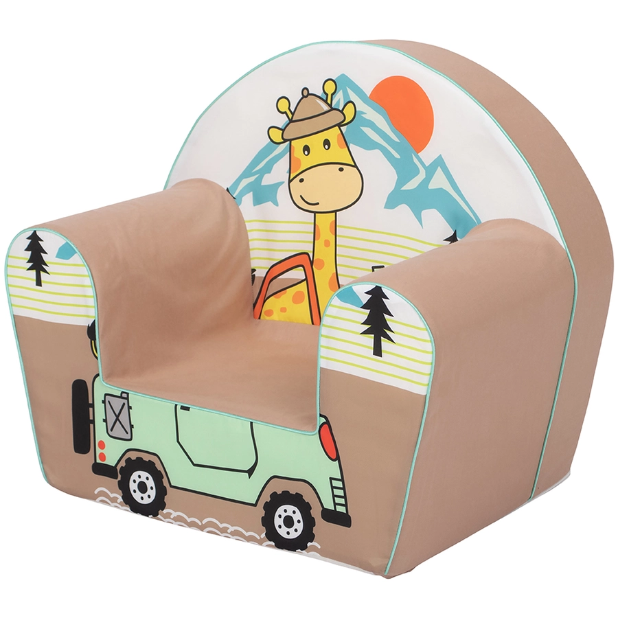 knorr toys® Kindersessel - Giraffe on tour“