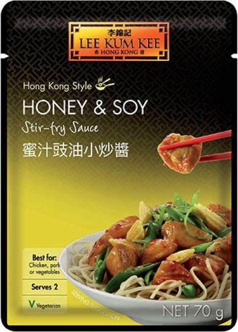 Lee Kum Kee Honing & Soja Roerbak Saus 70g