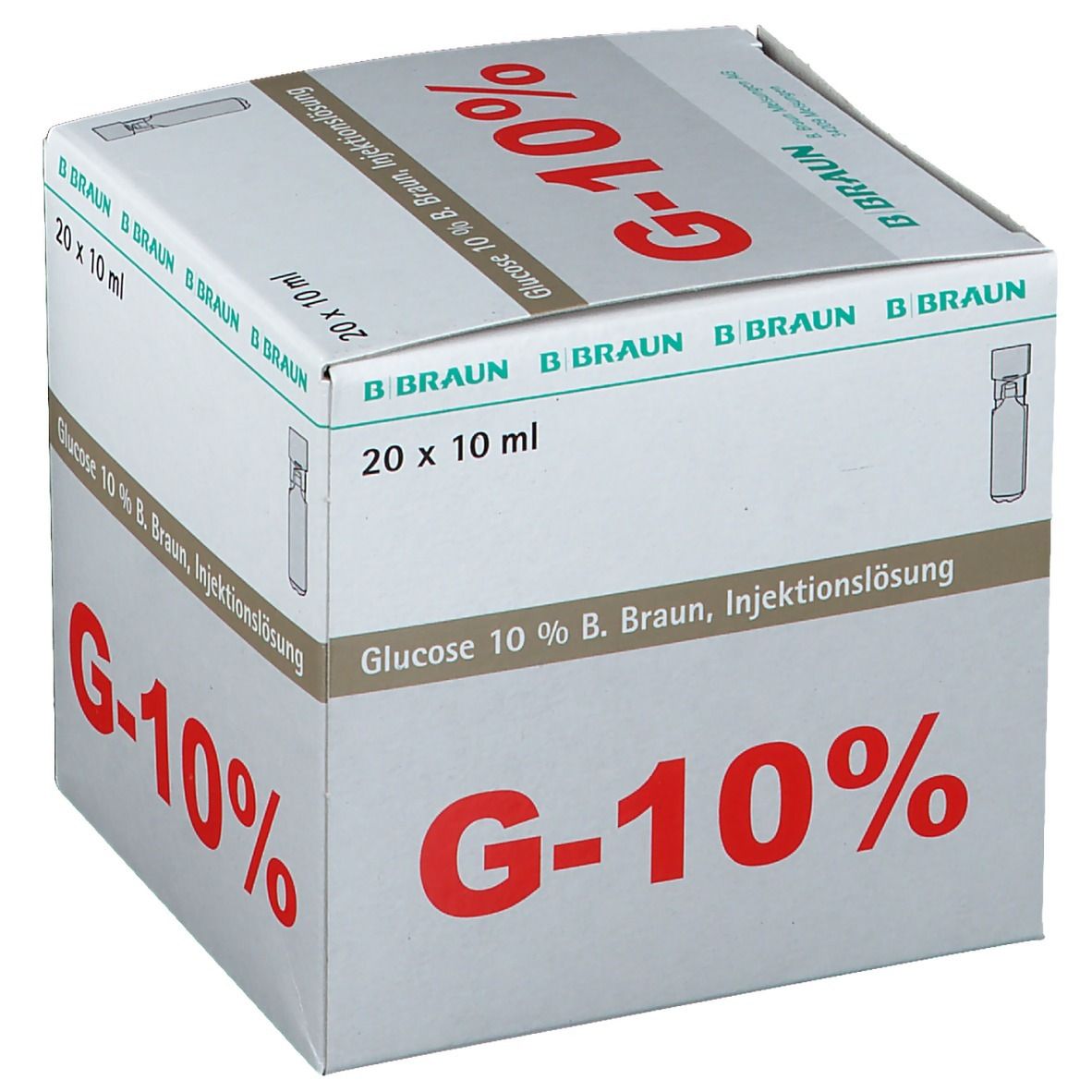 Glucose 10 % B. Braun Mini-Plasco® connect Injektionslösung