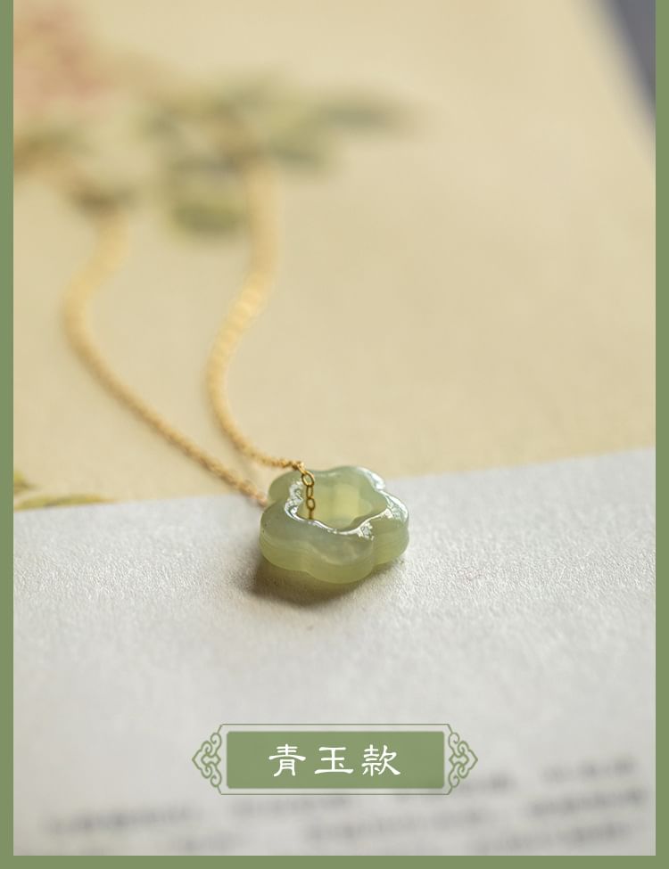 Halfla - Jade ketting