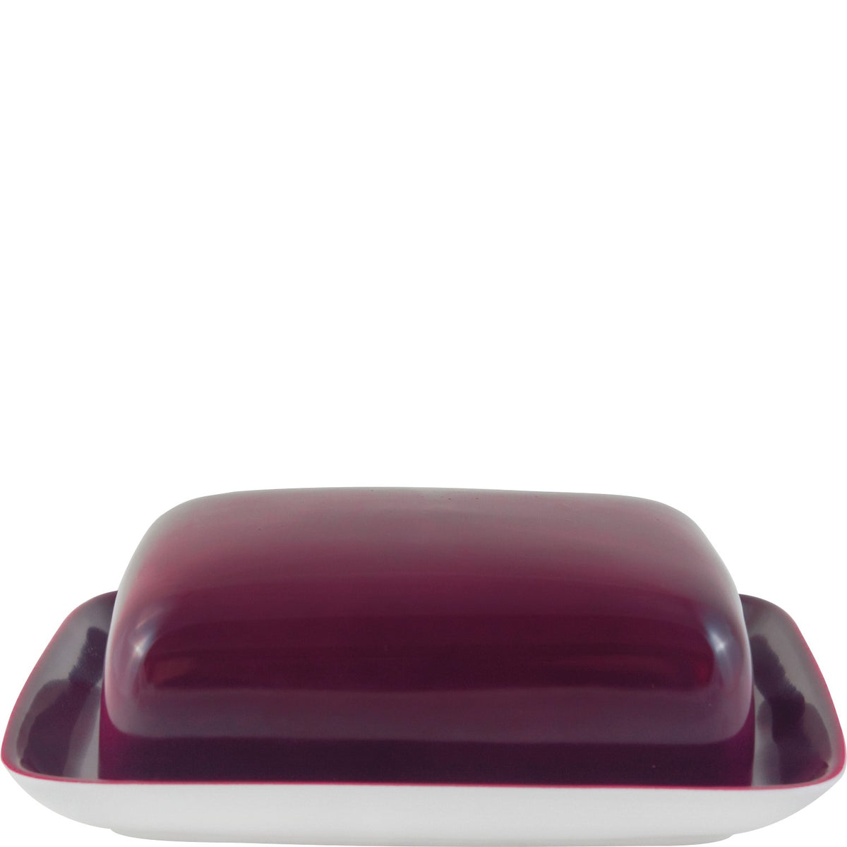 KAHLA Pronto Colore Butterdose eckig wild berry