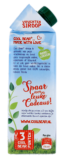 Cool Bear Vruchtensiroop Aardbei en Appel 6x750ML