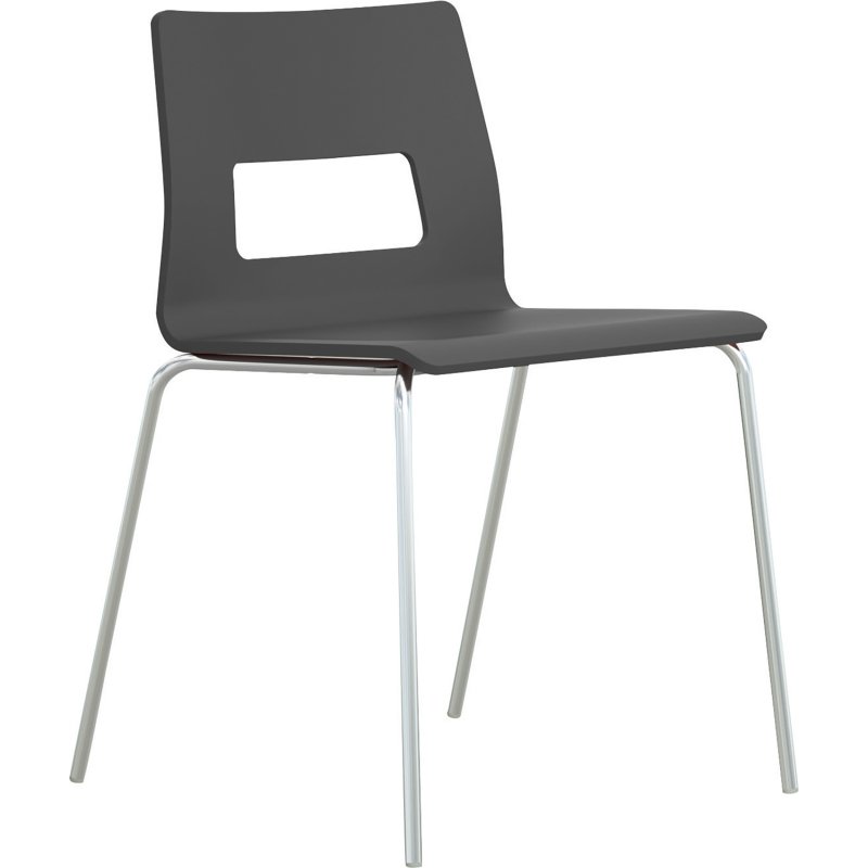 Chaise Celsio coque bois multiplis finition laquée