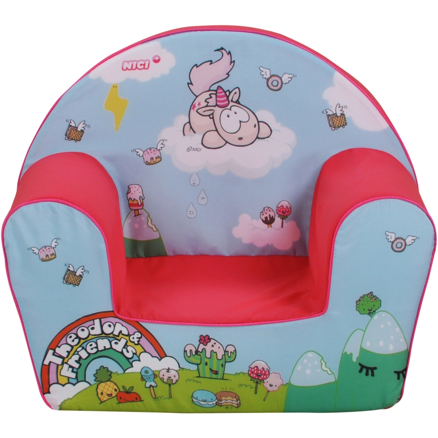 knorr toys® Kindersessel NICI Theodor & Friends rosa