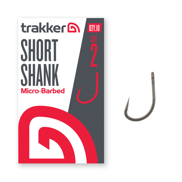 Hameçons Trakker Short Shank Hooks Micro Barbed (10 pcs)