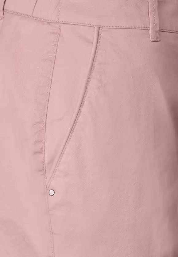 Casual Fit Chinohose - dessert rose