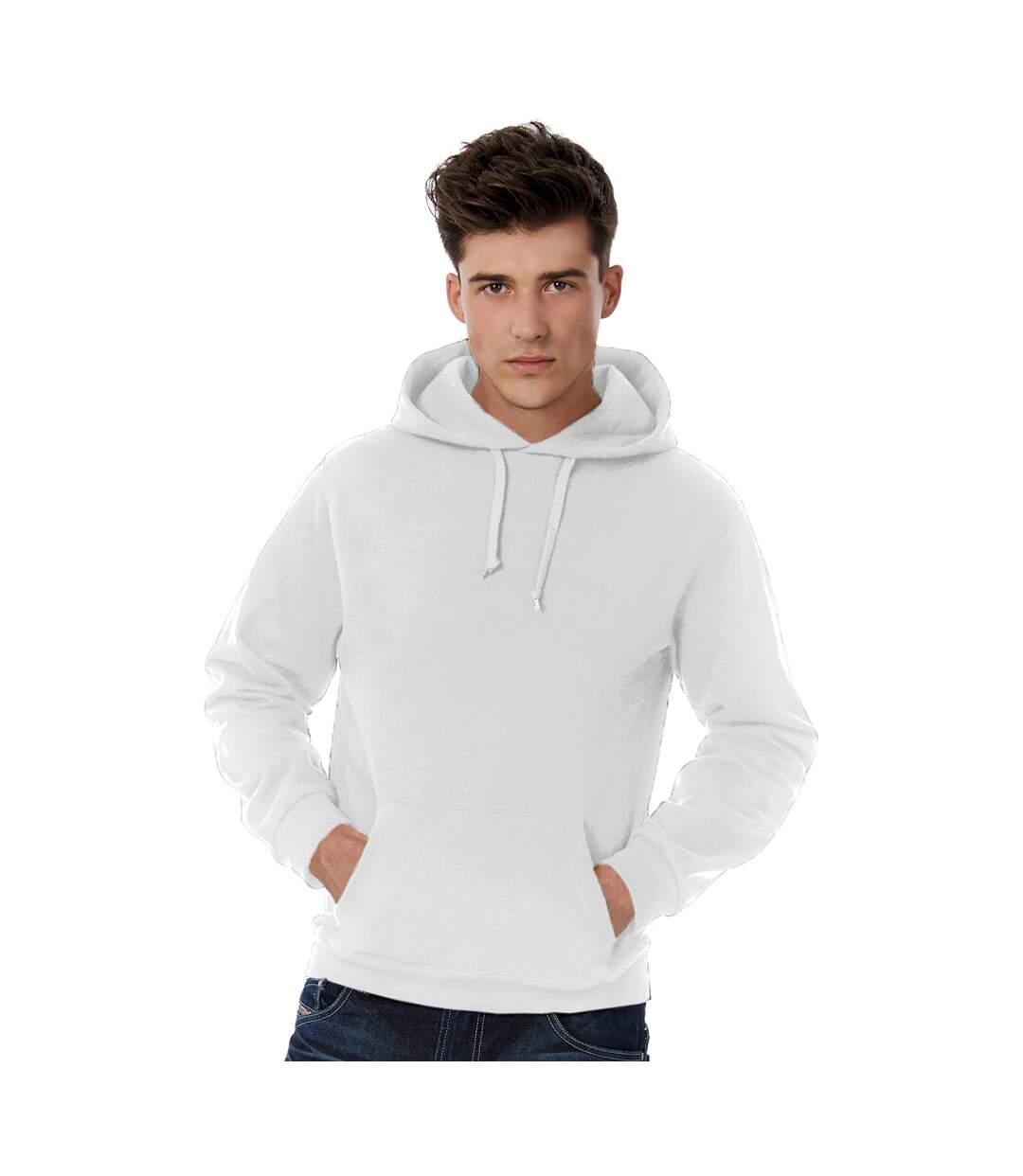 B&C - Sweatshirt à capuche - Femme (Blanc) - UTBC1298