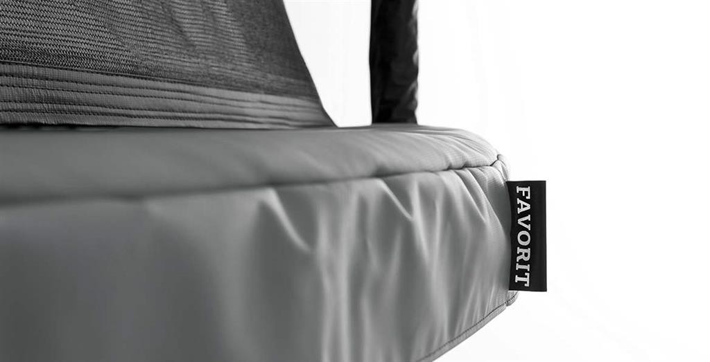 BERG - Grand Favorit 520 Trampolin + Sikkerhedsnet Comfort - Grå