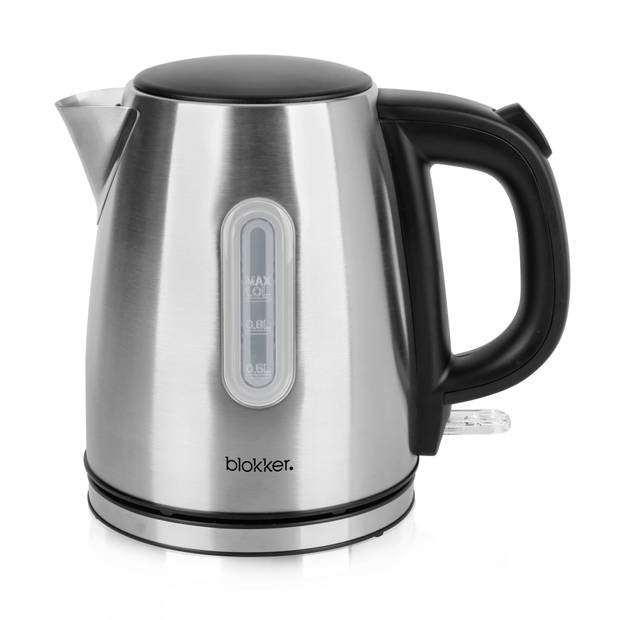 Blokker BL-10118 Waterkoker - 1 liter - RVS