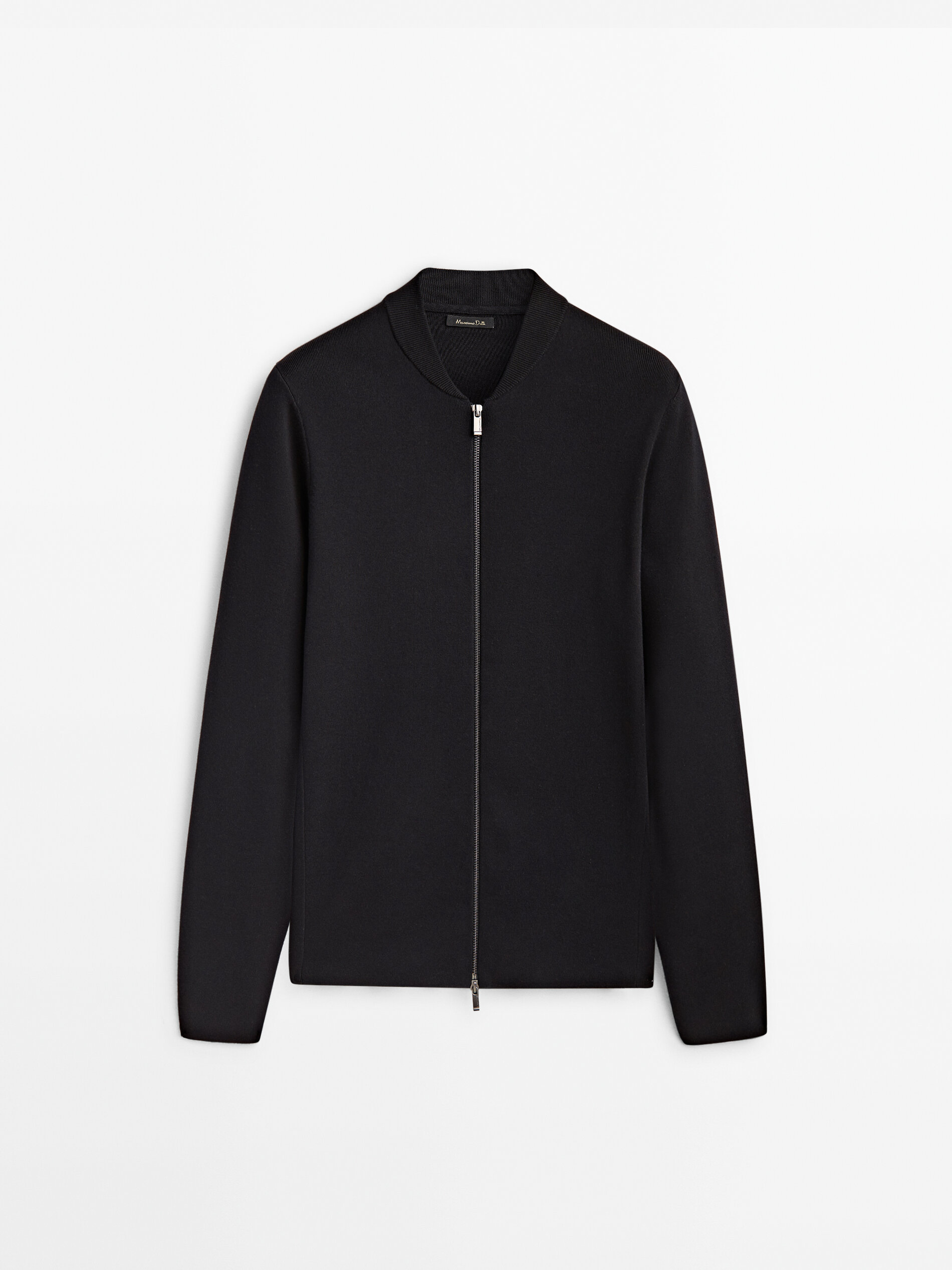 Cardigã estilo bomber - AZUL MARINHO