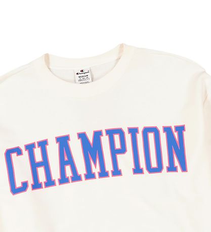 Champion Fashion Sweatshirt - Kurz geschnitten - Weiß