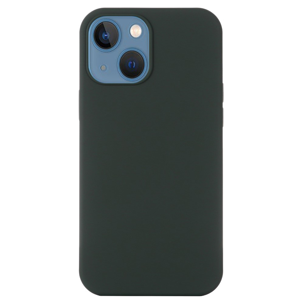 iPhone 15 MagSafe Silikon Case Hülle - Dunkelgrün