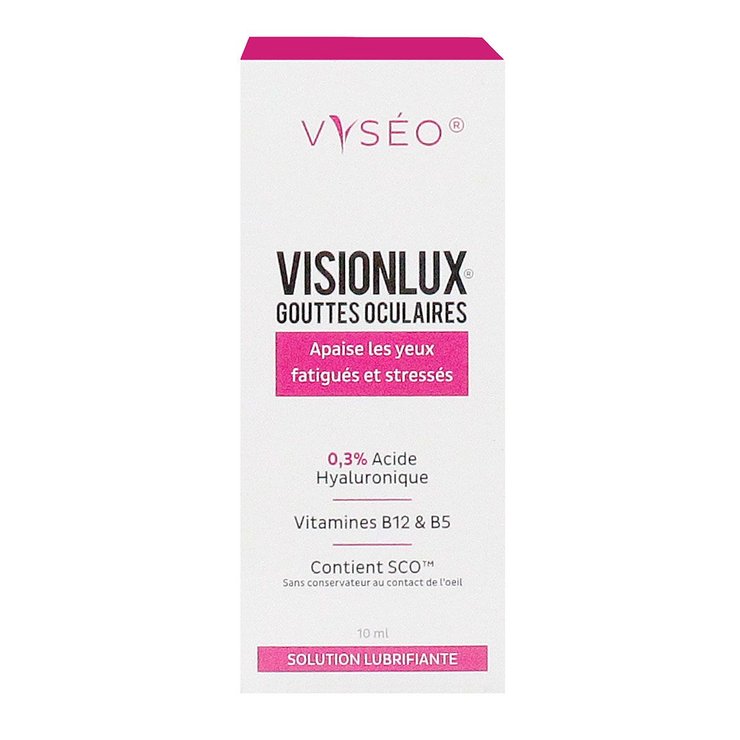 Gouttes oculaires Visionlux 10ml
