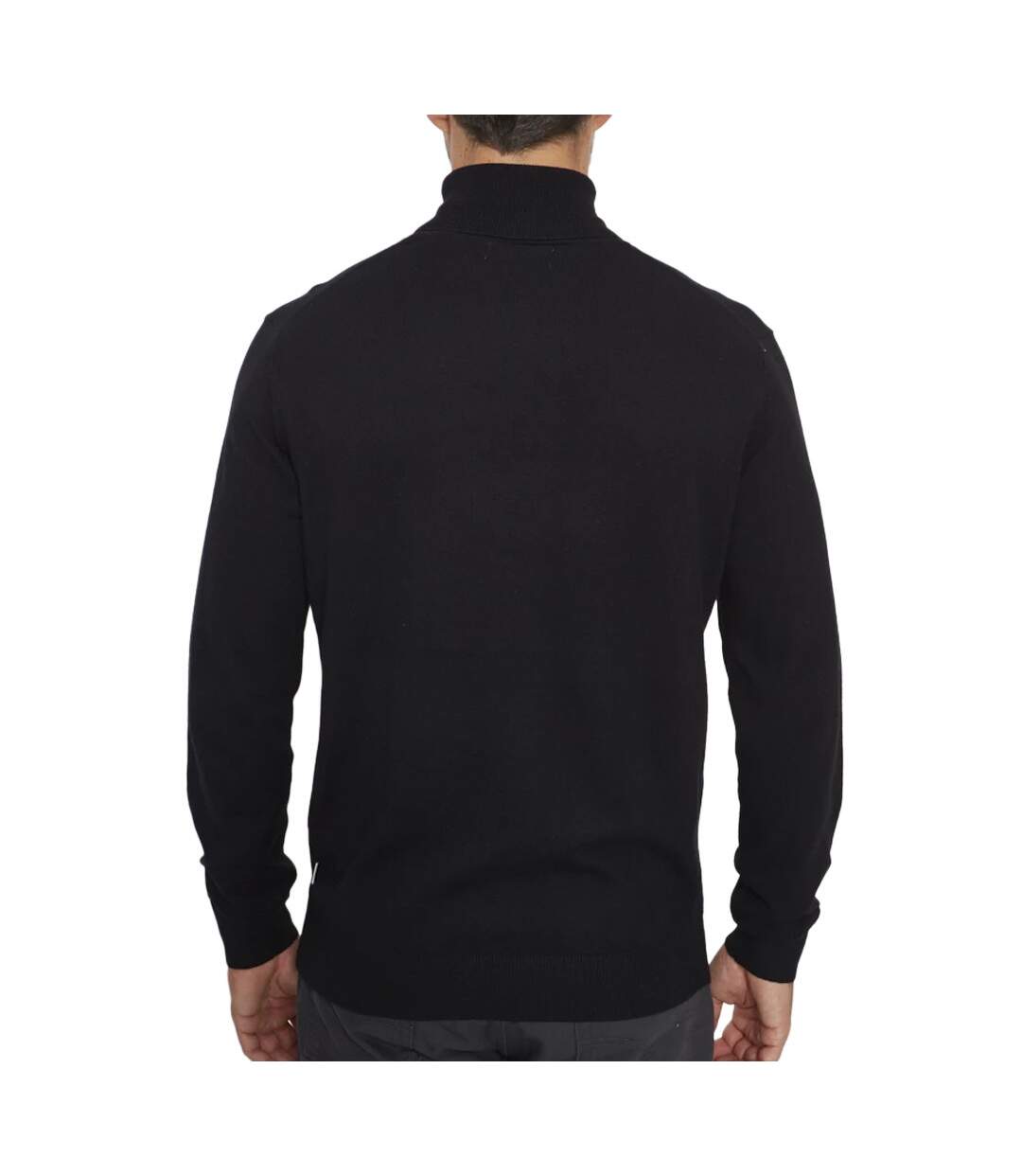 Pull Col Roulé Noir Homme Jack & Jones Whemil