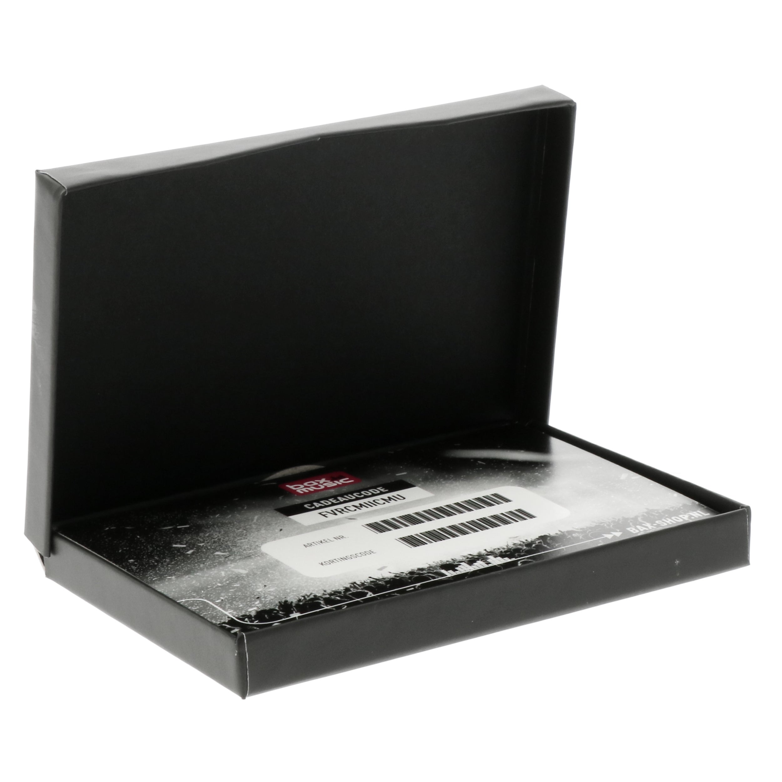 Bax Music Gift Card cadeaubon E 25,-