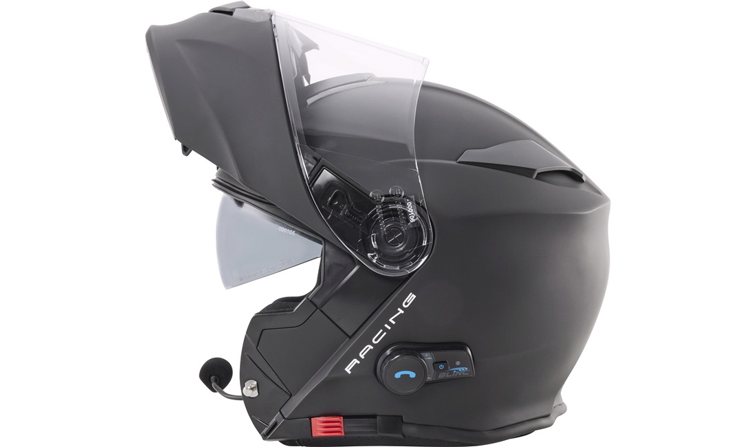 Styrthjelm Flip-up NEX Racing H271 med Intercom og solbrille str. M