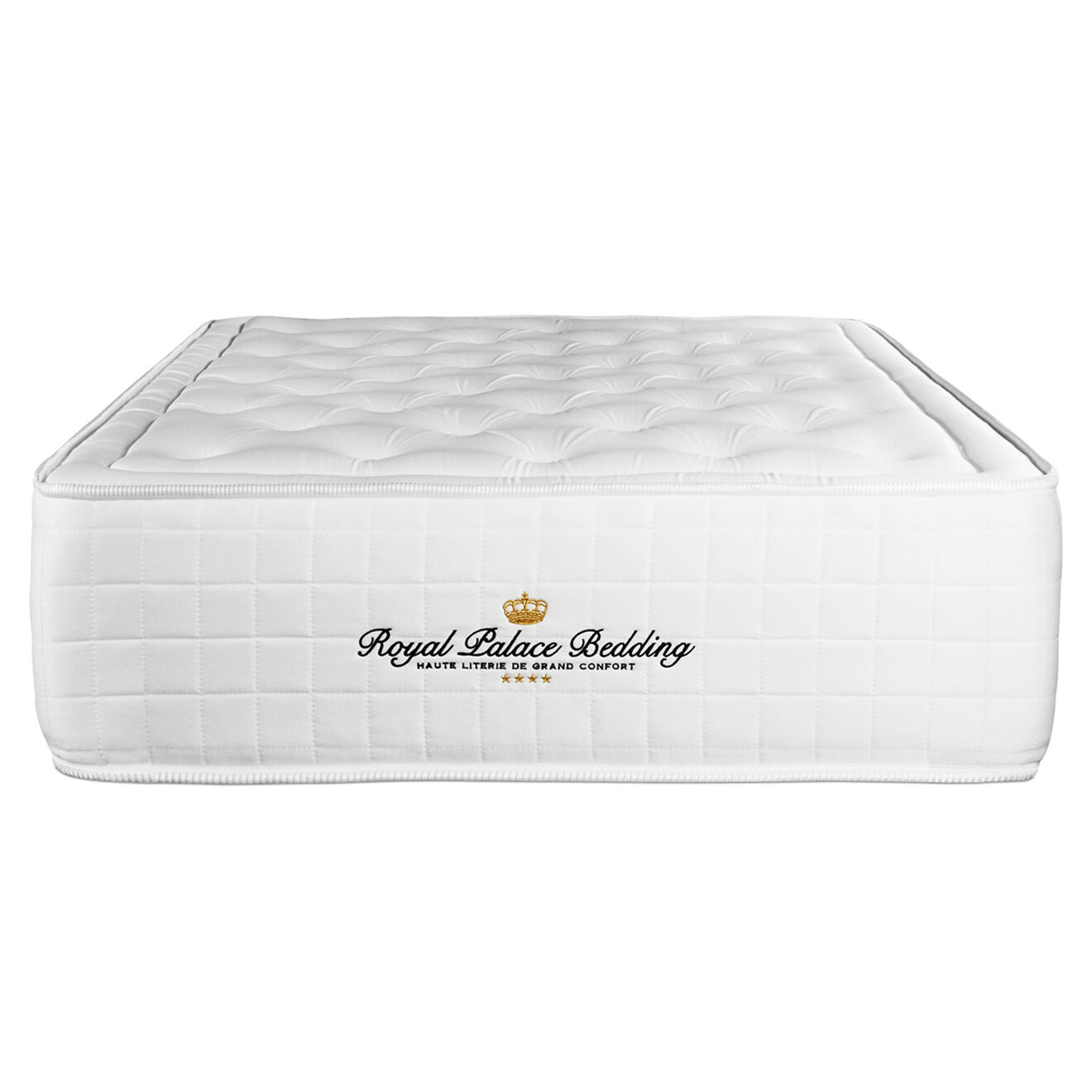 Royal Palace Bedding Ensemble matelas à mémoire de forme & sommier Buckingham noir - 90x200 cm