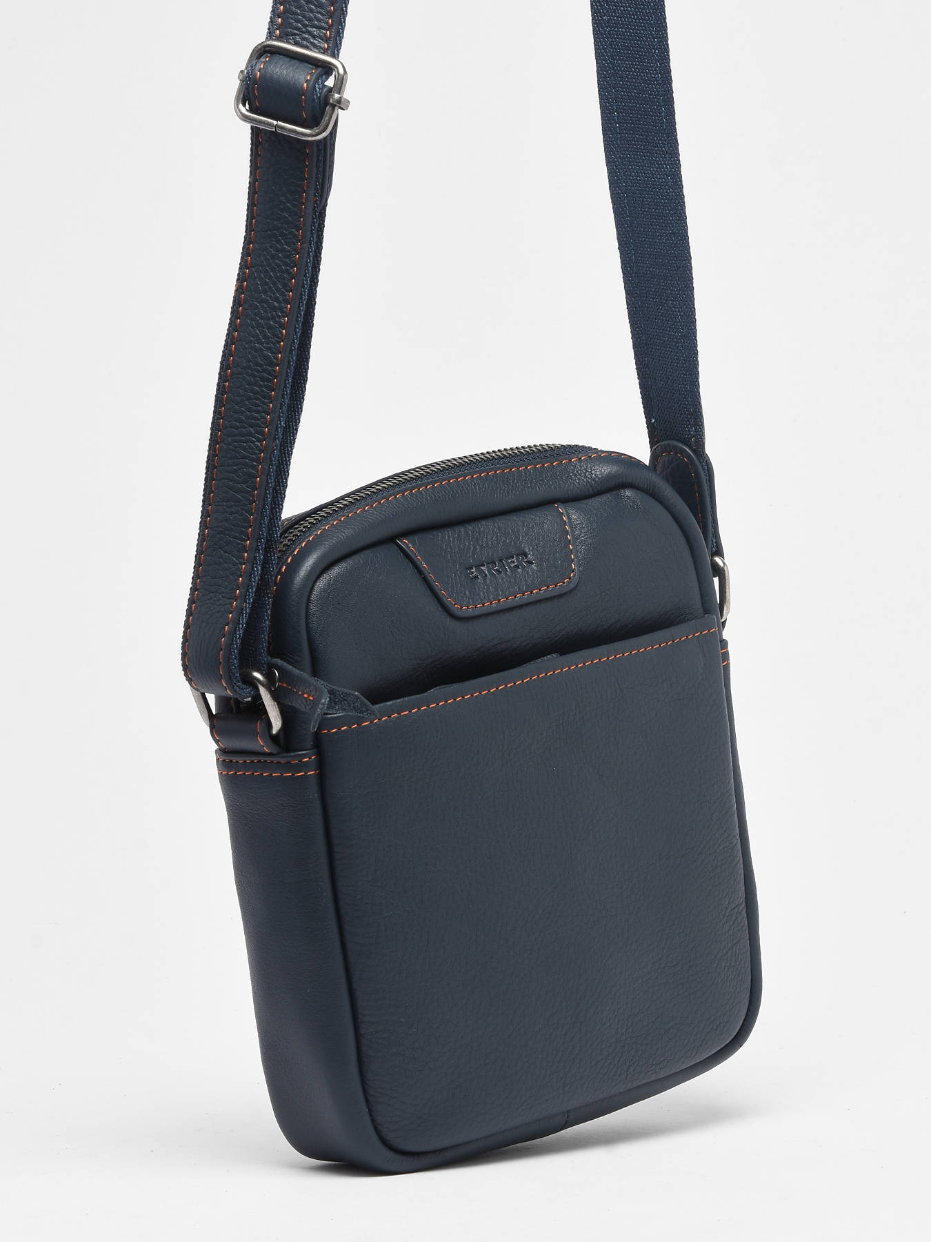 Sac bandoulire M Foulonn cuir ETRIER