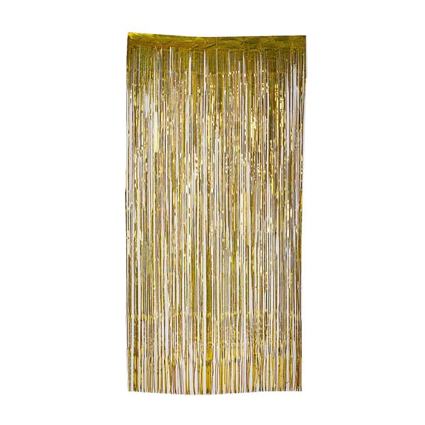 Glittergardin Gull 92 x 240 cm