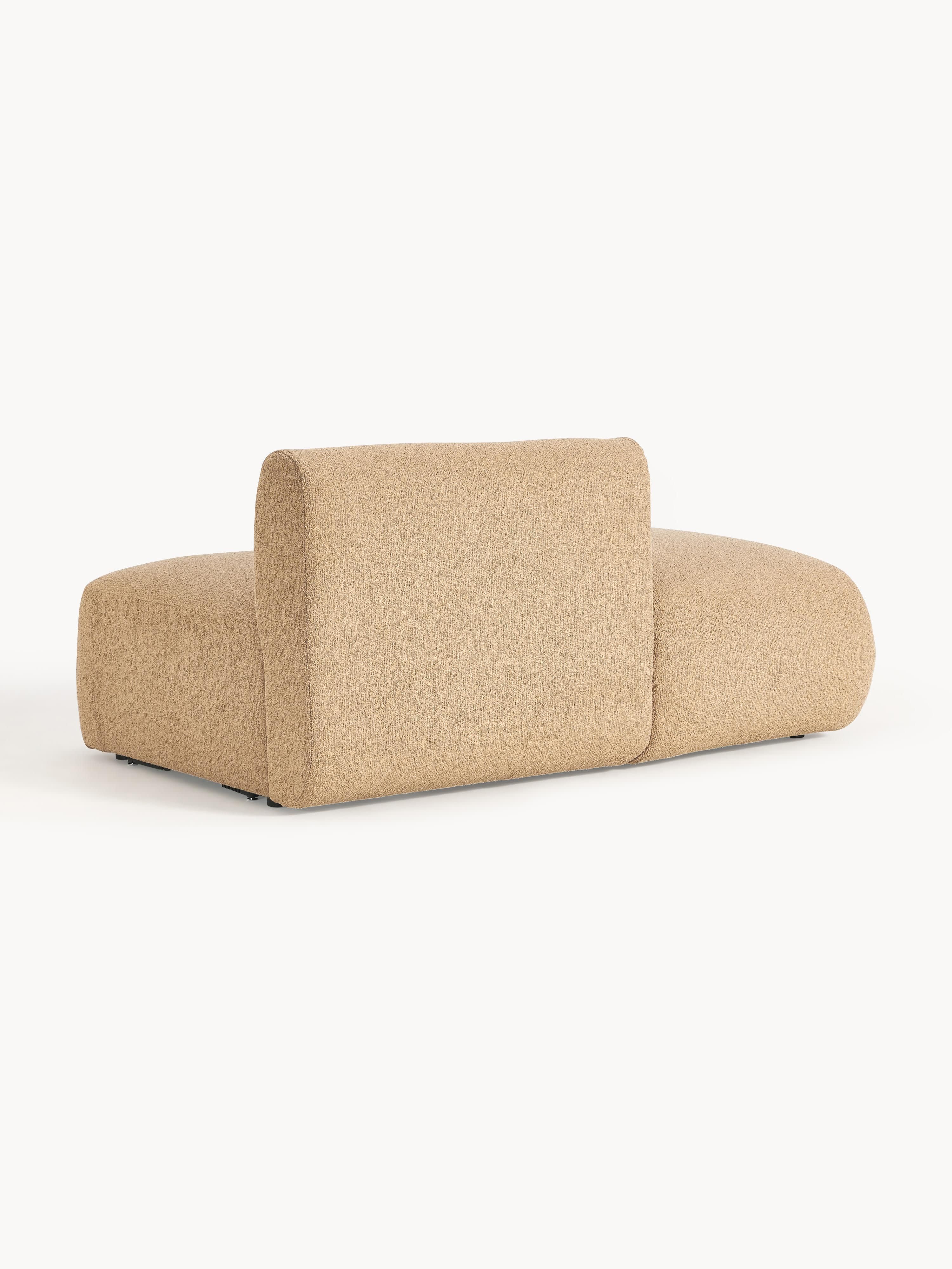 Modulaire bouclé chaise longue Sofia