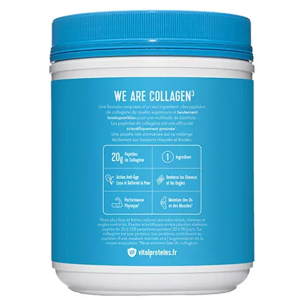 Vital Proteins Collagen Peptides Collagène Bovin en Poudre 567g