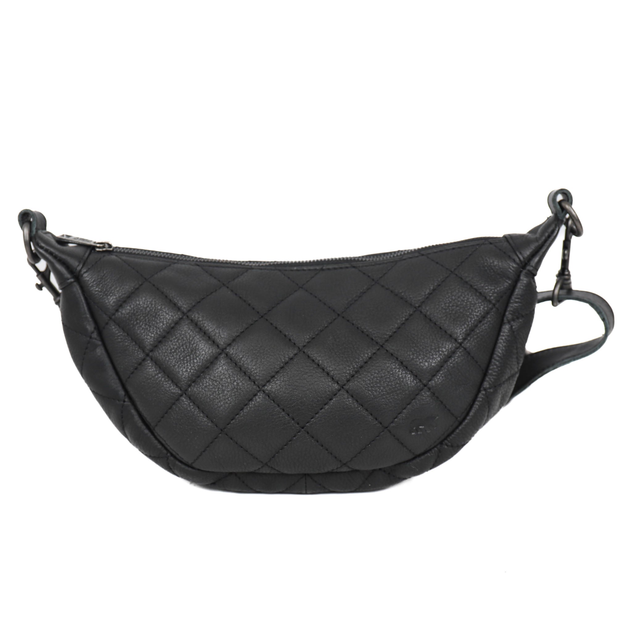Crossbody tasje 'Laura' zwart BLACK