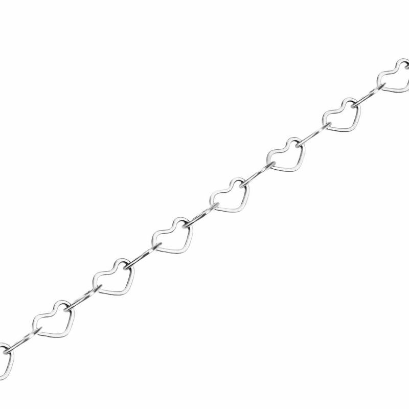 Bracelet chaîne coeur Rosefield Acier - JBHCS-J683