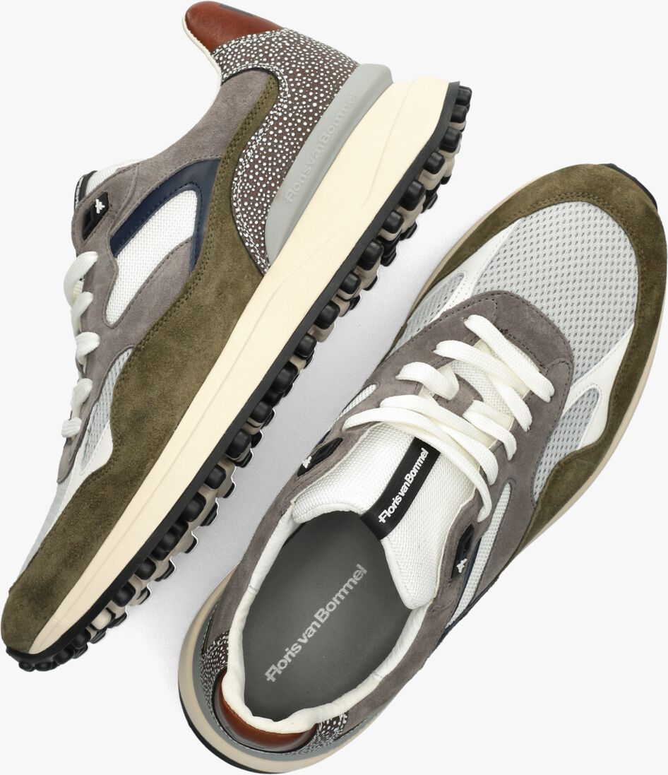 FLORIS VAN BOMMEL groene floris van bommel lage sneakers sfm-10159