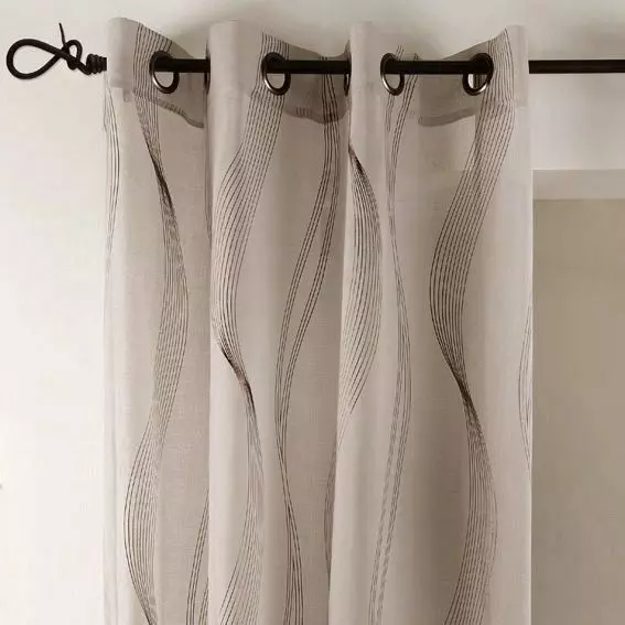 Voilage œillets (135 x H240 cm) Essaouira Beige