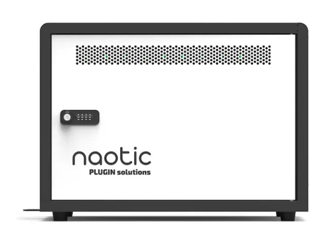 Naotic - Kabinetenhed - for 10 enheder - USB-C / USB-A PD 45W - låsbar