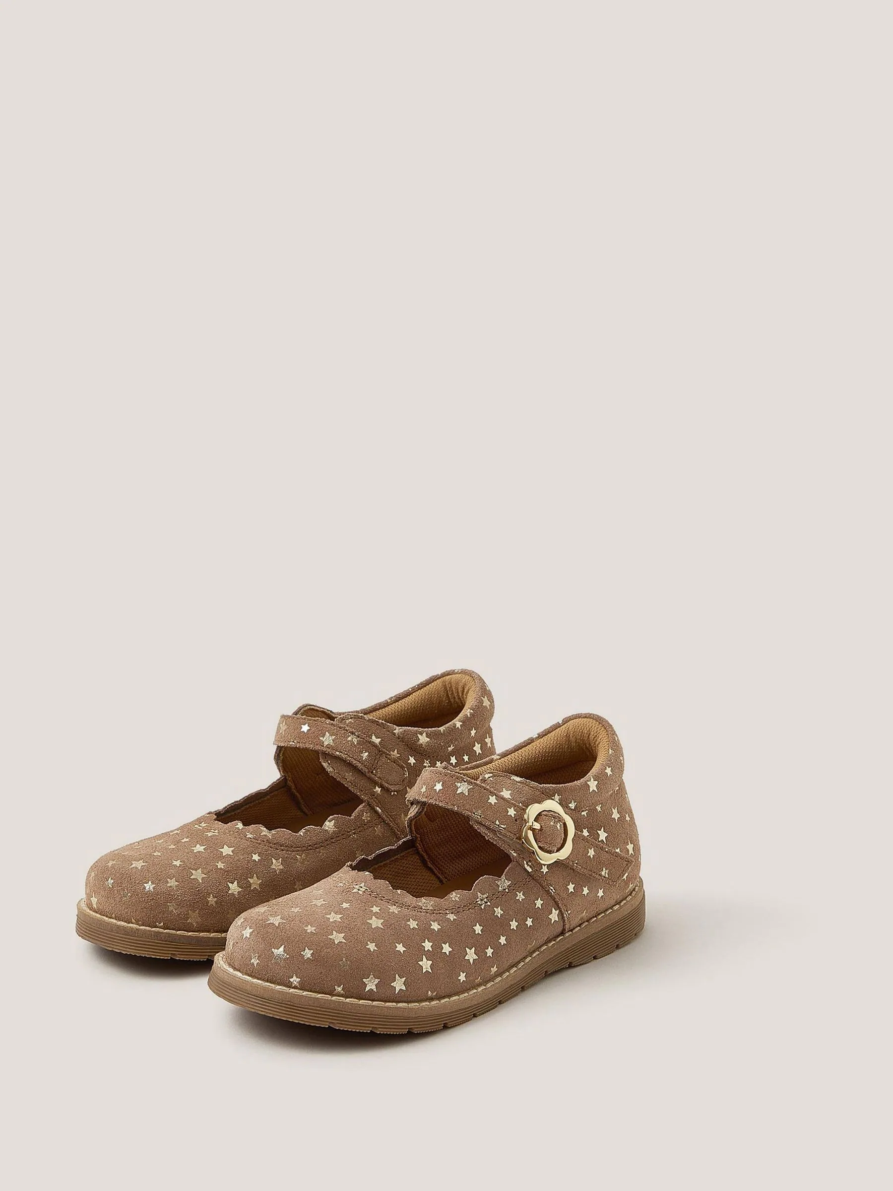 Goud - Monsoon Toddler Leather Mary Jane Shoes