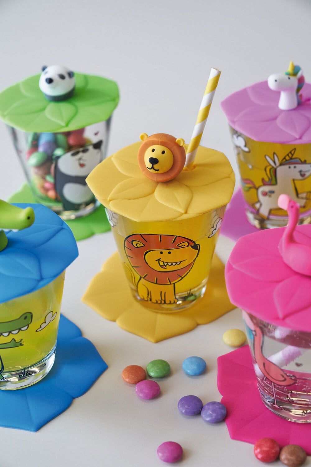 LEONARDO Kindergeschirr Deckel BAMBINI LÖWE