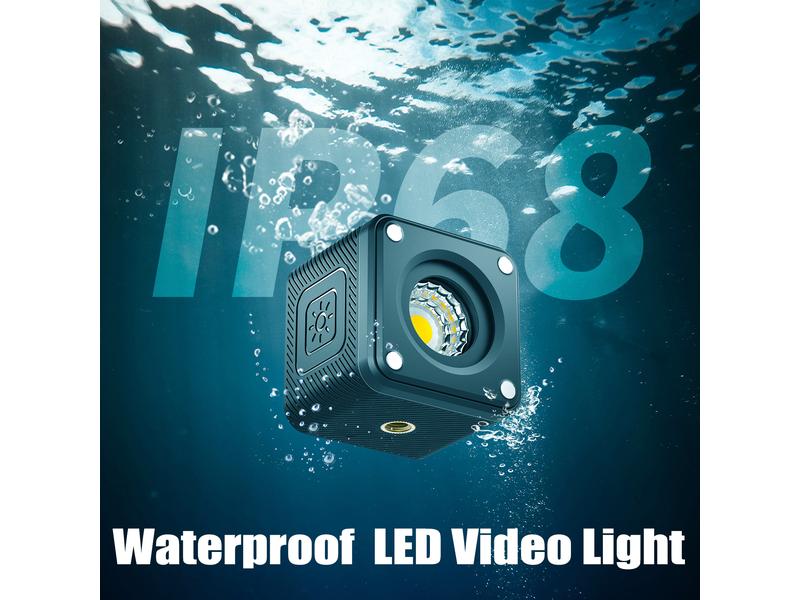 Ulanzi Videoleuchte L2 Cute Lite Waterproof Kompakte wasserdichte LED-Leuchte